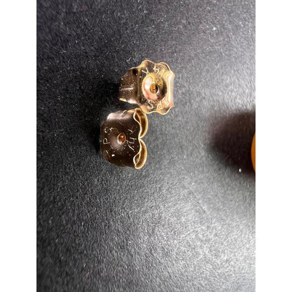 14k yellow gold South Seas Pearl dangle earrings - Picture 8 of 14